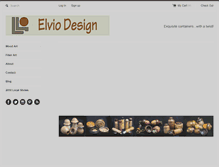 Tablet Screenshot of elviodesign.com